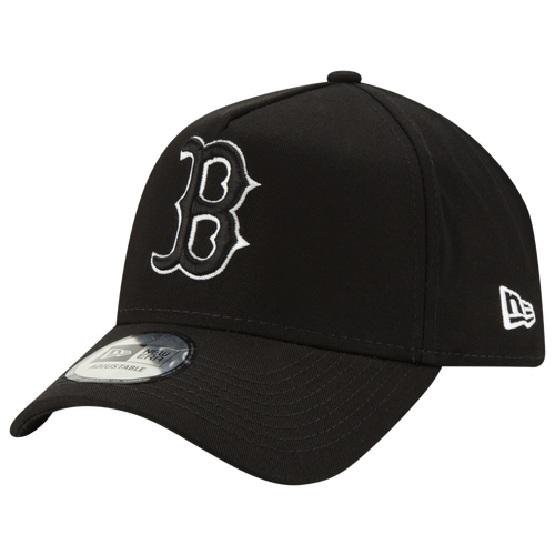 

Boston Red Sox New Era Red Sox 9Forty A Frame Cap - Mens Black/White Size One Size