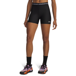 Women's - Under Armour HeatGear Middy - Black/White