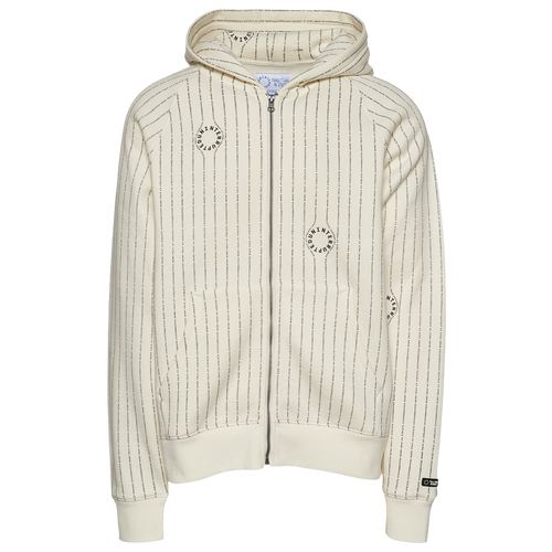 

MTAA Mens MTAA Zip Hoodie - Mens Off White Size S