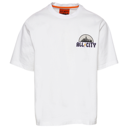 Men's - All City By Just Don Round T-Shirt - White/White