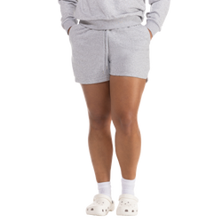 Women's - Cozi French Terry 5" Shorts - Heather Gray/Heather Gray