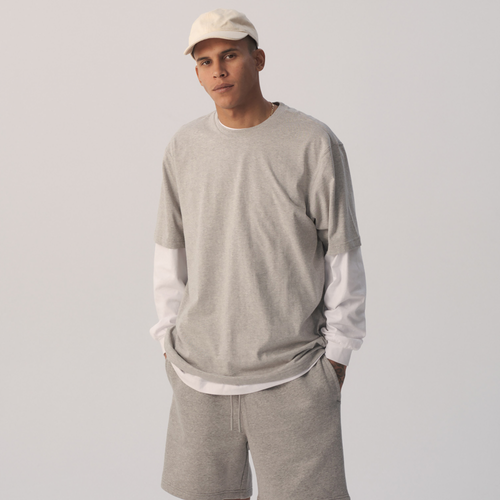 

LCKR Mens LCKR T-Shirt - Mens Grey Heather/Grey Heather Size M