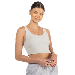 Women's - Cozi Perfect Rib Tank - Heather Gray/Heather Gray