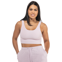 Women's - Cozi Perfect Rib Tank - Lavender Fog/Lavender Fog