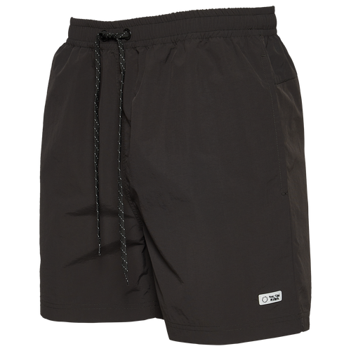 

MTAA Mens MTAA Nylon Shorts - Mens Pirate Black Size L