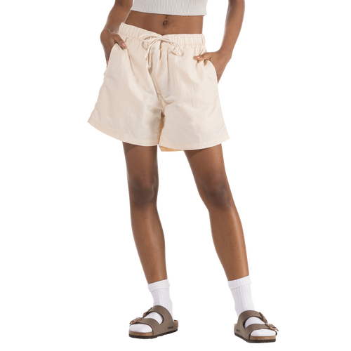 

Cozi Womens Cozi 5" Nylon Shorts - Womens Butter Cream/Butter Cream Size XL