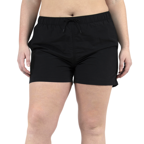 Cozi Womens  5nylon Shorts In Ultra Black