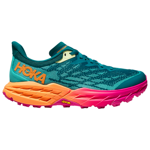 Hoka Speedgoat 5 Trail Running Shoe In Deep Lake/ceramic