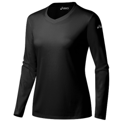 Women's - ASICS® Ready-Set Long Sleeve T-Shirt - Black