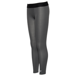 Boys' Grade School - Eastbay Compression Pants - Gray/Black
