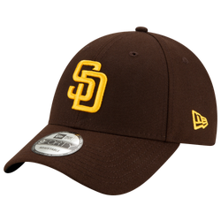 Men's - New Era Padres 9Forty Adjustable Cap - Brown/Yellow