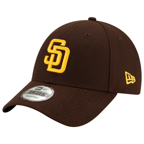 

New Era Mens San Diego Padres New Era Padres 9Forty Adjustable Cap - Mens Yellow/Brown Size One Size