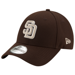 Men's - New Era Padres 9Forty Adjustable Cap - White/Brown