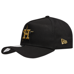 Men's - New Era Astros 9Forty A Frame Cap - Black/Gold