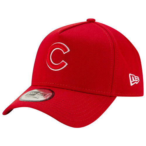 

New Era Mens Chicago Cubs New Era Cubs 9FORTY A-Frame Cap - Mens Red/White Size One Size