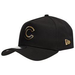 Men's - New Era Cubs 9FORTY A-Frame Cap - Black/Gold