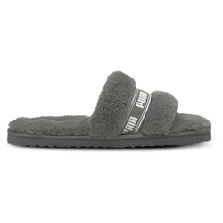 Youth - PUMA Fluff  - White/Grey