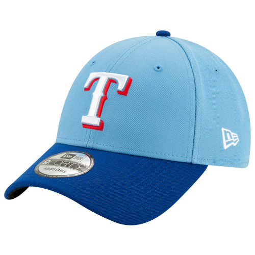 

New Era Mens New Era Rangers 9Forty Adjustable Cap - Mens Baby Blue/Royal/White Size One Size