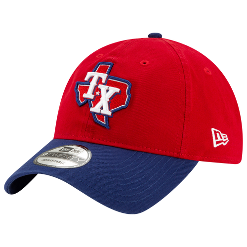 

New Era Mens Texas Rangers New Era Rangers 9Twenty Core Classic Replica Cap - Mens Red/Royal/White Size One Size