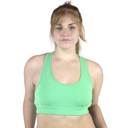 Cozi Womens  Fleece Bra In Glo/glo