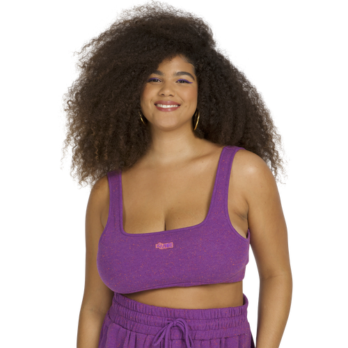 

Melody Ehsani Womens Melody Ehsani Fleece Bra - Womens Purple Size S