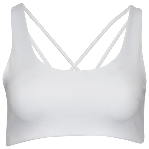 Cozi Womens  Strappy Back Sports Bra In White