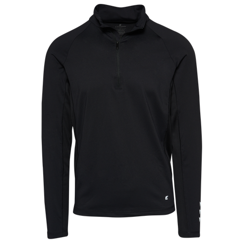 

Eastbay Mens Eastbay Velo 1/4 Zip LS Top - Mens Black Size M