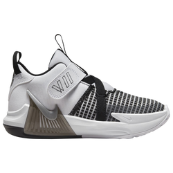 Boys' Preschool - Nike Witness VII   - White/Metallic Silver/Black