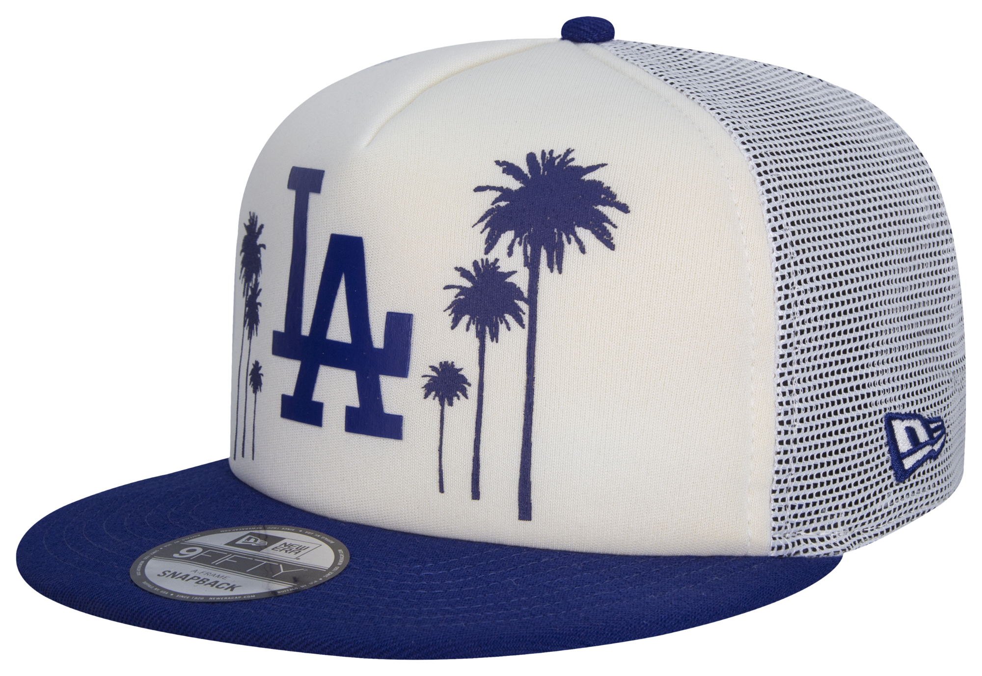 New Era 9Fifty Los Angeles Dodgers MLB Patch Panel Light Beige - NE60298703