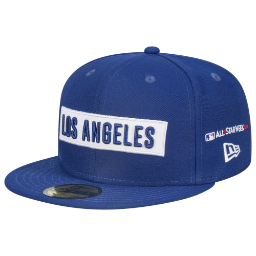 

New Era Mens Los Angeles Dodgers New Era Dodgers 59Fifty All Star Game 22 City Fit - Mens Royal/White Size 7