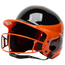 RIP-IT Vision Pro Helmet with Facemask - Women's Orange/Black