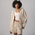 Cozi Relaxed Fit Front Zip Hoodie - Women's White