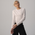 Cozi Sculpted Long Sleeve T-Shirt - Women's White