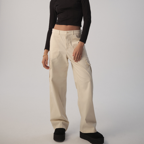 Shop Cozi Womens  Cargo Pants In White