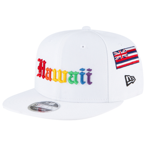 

New Era Mens New Era Icon Hawaii Snapback Cap - Mens White/Multi Size One Size