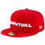 New Era x Dave East Survival Fitted Cap - Men's Red/White