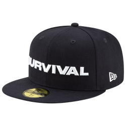 Men's - New Era x Dave East Survival Fitted Cap - Navy/White