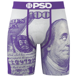 Men's - PSD C-Note Purp Briefs - White/Purple