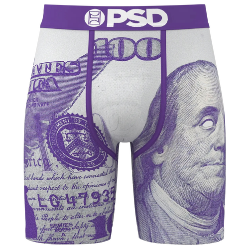 Psd Mens  C-note Purp Briefs In Multi