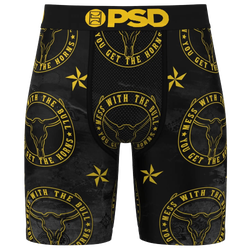Men's - PSD Don't Mess Briefs - Black/Yellow