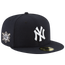New Era Yankees Jackie Robinson Fitted Cap - Men's Navy/White