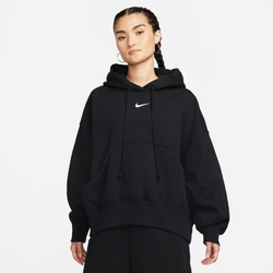 Pour femmes - Nike Sweat à capuche PHNX en polaire taille unique - Black/Sail