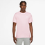 Nike Embroidered Futura T-Shirt - Men's Pink/White