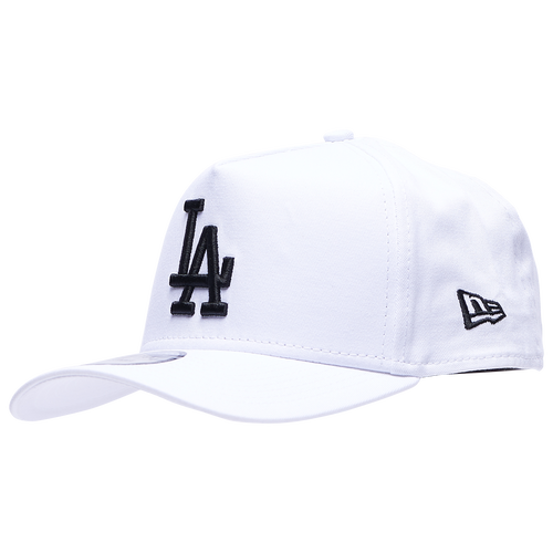 

New Era Mens Los Angeles Dodgers New Era Dodgers 9Forty A Frame Cap - Mens White/Black Size One Size