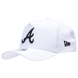 Men's - New Era Braves 9Forty A Frame Cap - White/Black