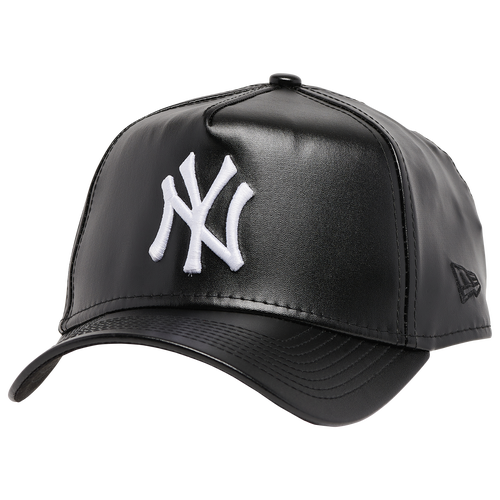 Leather yankees hat online