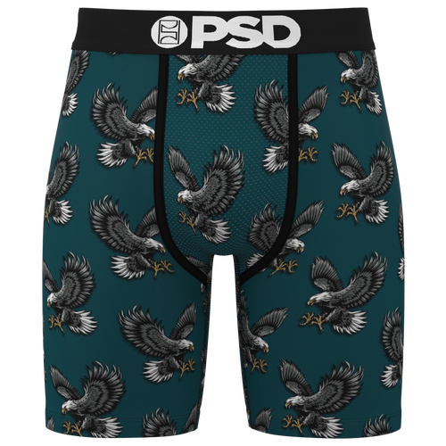 MENS - PSD Graphic Briefs - Gray/Black Green