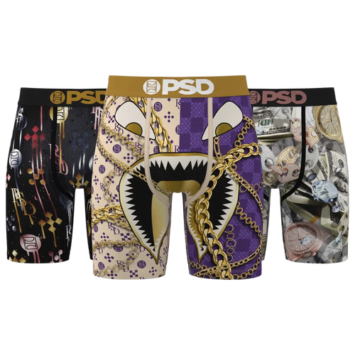 MENS - PSD Graphic Briefs 3 Pack - Multi