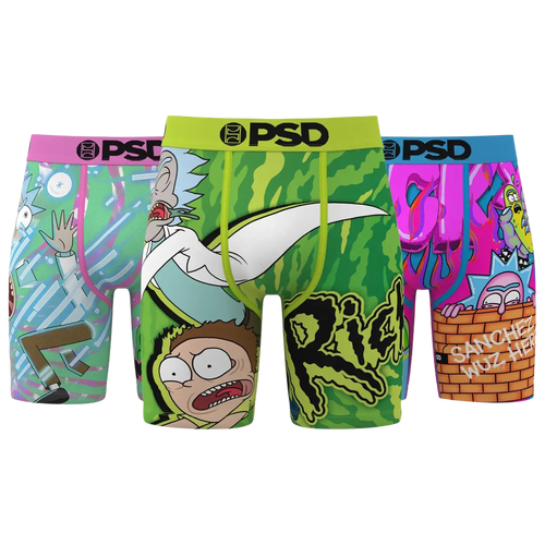 MENS - PSD Graphic Briefs 3 Pack - Multi