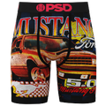 PSD Graphic Briefs - Psd Black/Orange Red